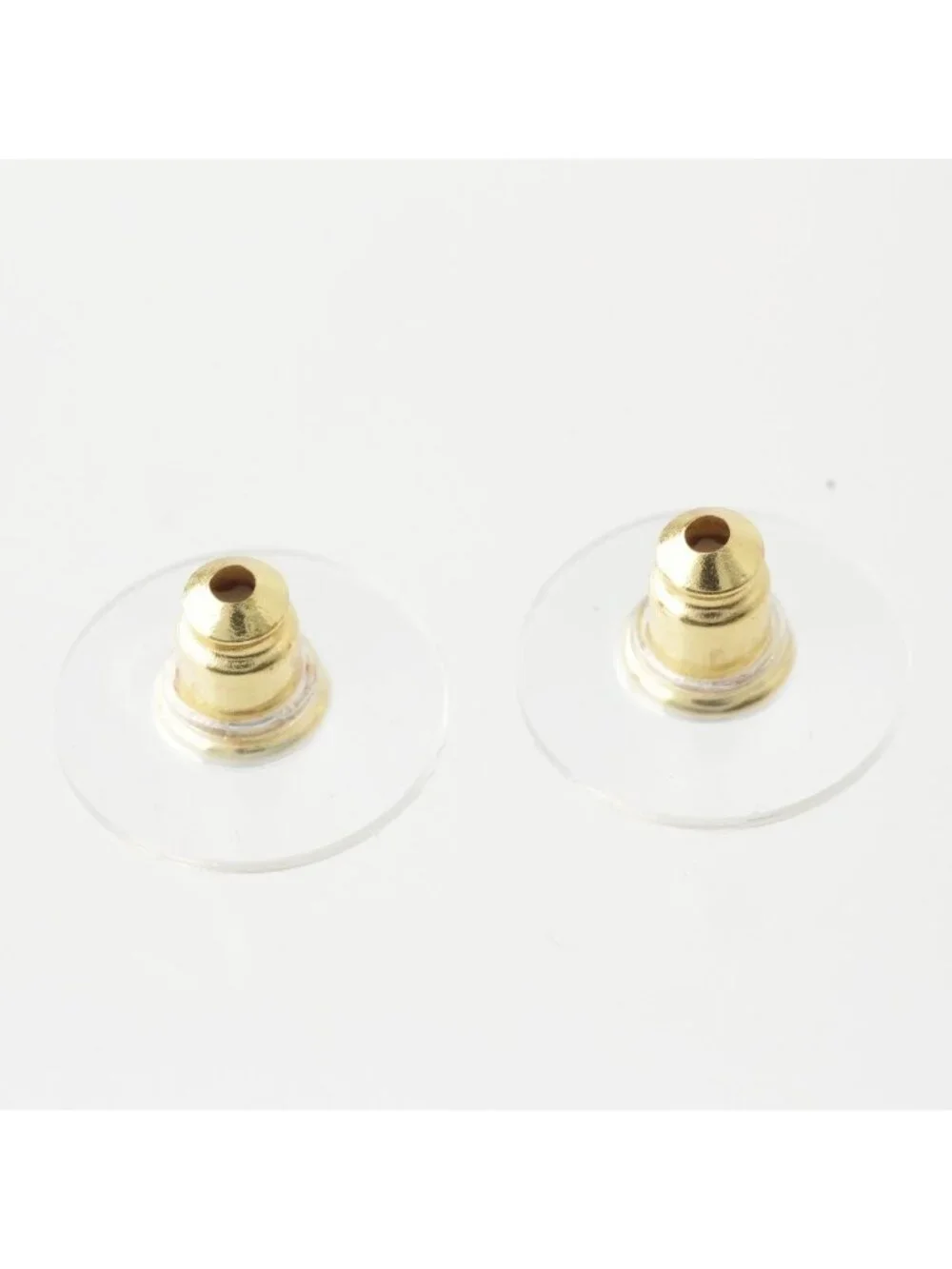 Chanel CC Logo Earrings Gold